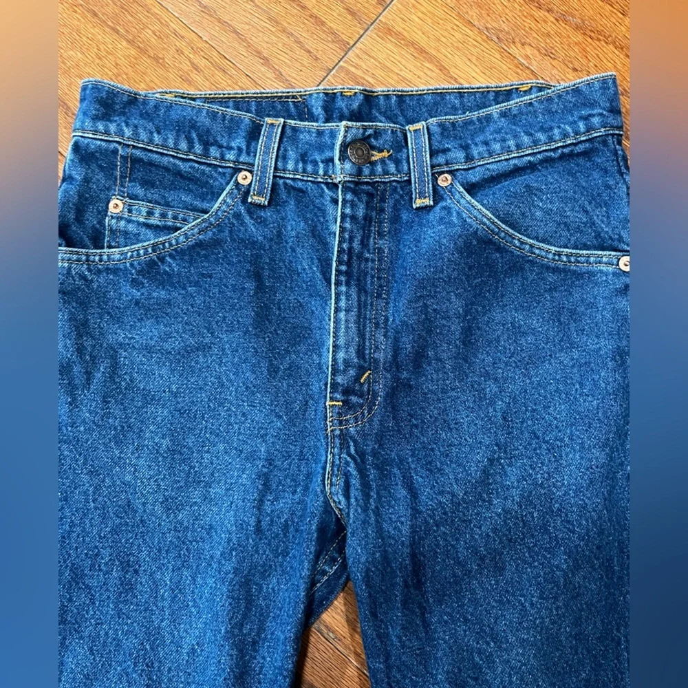 Levi’s 505 Vintage 90’s orange tab Denim Jeans Regular Size 30W